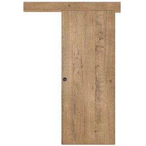 Puerta corredera laminada Roble Gold