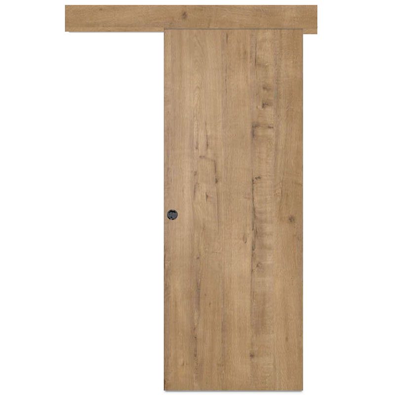 Puerta corredera laminada Roble Gold